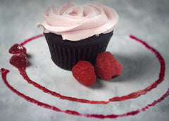 Raspberry Filled Chocolate Cupcakes (not eligible for shipping)