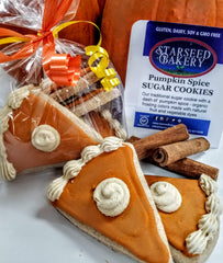 Handcrafted Pumpkin Spice Sugar Cookies