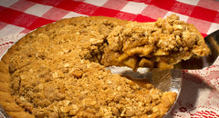 Vegan Apple Streusel Pie