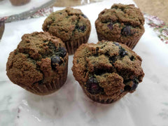 Paleo Sugar Free Blueberry Muffins