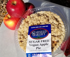 Sugar Free Apple Streusel Pie