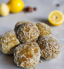 Lemon Turmeric Chia Energy Balls